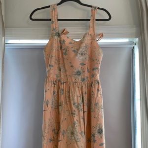 Gal meets glam Anthropologie dress